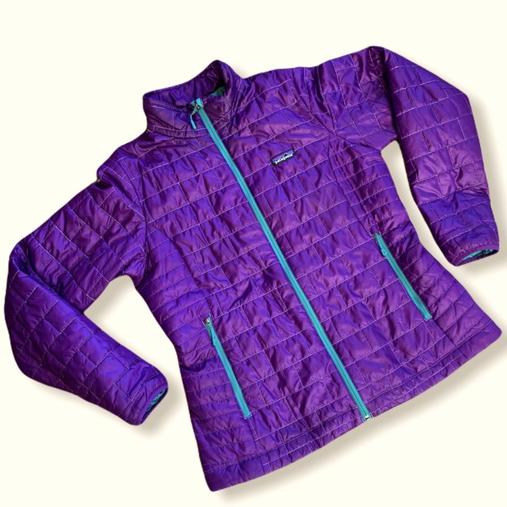 Patagonia Nano puff purple coat size L